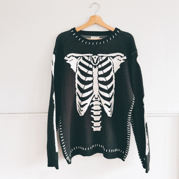 Earthbound Trading Co Sweaters - EARTHBOUND TRADING CO. > Skeleton Sweater